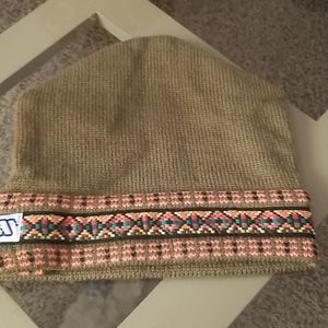 Vintage pure virgin Wool beanie hat.